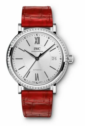 IWC Portofino Automatic 37 Stainless Steel / Diamond / Silver IW4581-09 (4581-09, IW458109)